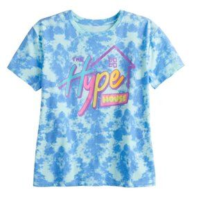 Juniors' TikTok The Hype House Tie Dye Tee